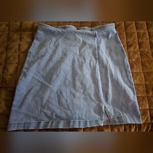 Wild Fable Sky Blue Pencil Skirt